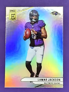 Lamar Jackson *2024 Panini Donruss Elite* Base Holo Foil #75-Ravens - Picture 1 of 2