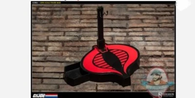 1/6 Scale G.i. Joe Cobra Figure Stand by Sideshow Collectibles - Image 1 of 3