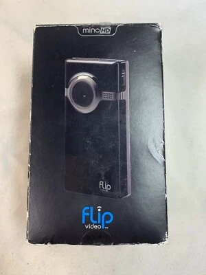 PURE Digital Flip Video MinoHD F460 4GB Camcorder F460B Black BRAND NEW - Image 1 of 4