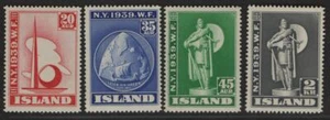 $Iceland Sc#213-216 M/NH/VF complete set, Cv. $109.75 - Picture 1 of 2