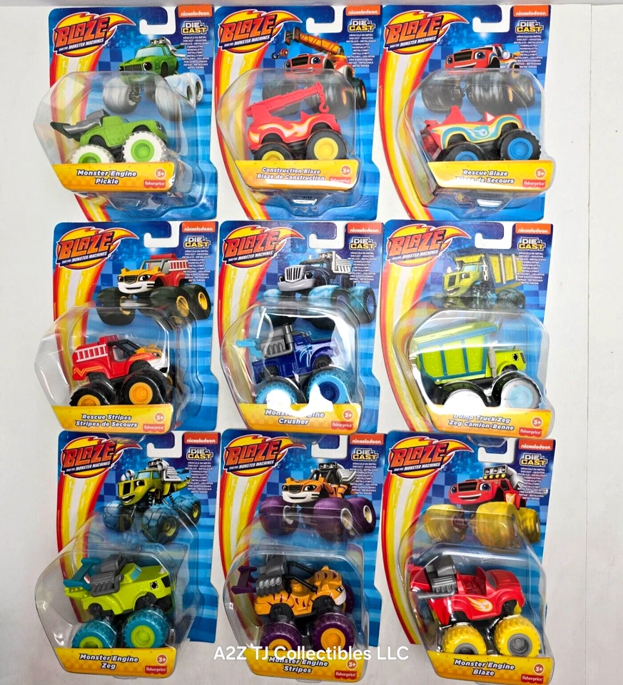 Nickelodeon BLAZE & the MONSTER MACHINES Toy Jeep YOU CHOOSE 2020 2021 2022 - Image 1 of 1