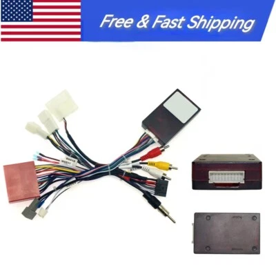 Car Radio Head 16 Pin Wiring Harness w/ Canbus For 2013 Mazda 6 2012-2015 CX-5 Foto 1 de 4