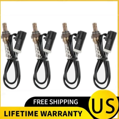Set of 4 Oxygen Sensor For Ford 2000-2003 F-150 2002-2004 F-250 F-350 Super Duty - Imagem 1 de 4