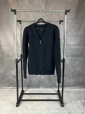 Cárdigan de lana All Saints Shetland cremallera talla mediana Foto 1 de 4