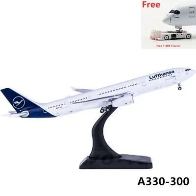 1:400 Geminijets GJDLH1831 Lufthansa Airlines A330-300 D-AIKO Free Tractor+Stand - Image 1 of 3