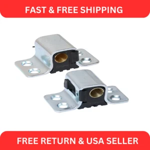 Door Latch Lock Striker Steel Front LH RH Side for Mercedes W123 2 Pcs - Picture 1 of 7