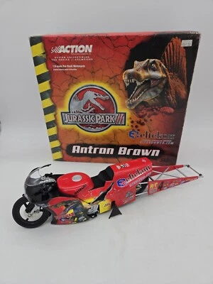 2001 Antron Brown Herrman and Sons - Jurassic Park lll Pro Stock Motorcycle 1:9 - Image 1 of 4