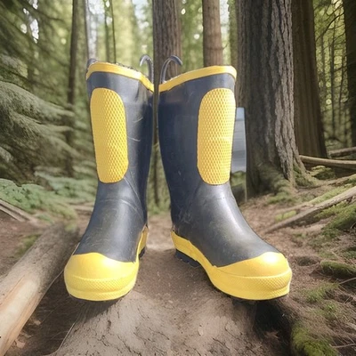 RANGER FIREWALKER Women's 8.5 Wide Rubber Steel Toe 12.5" Firefighter Boots.OBO - Image 1 of 4