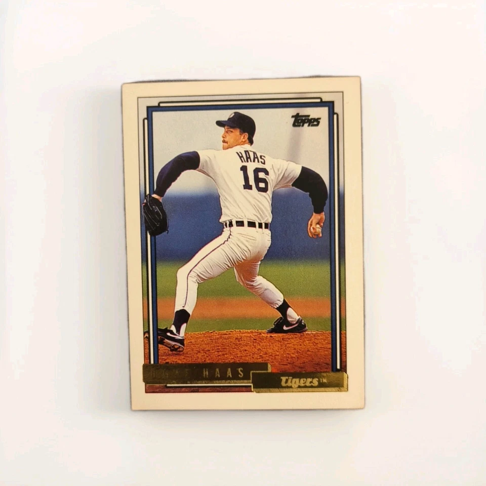 1992 Topps - Dave Haas #665 Gold - Image 1 of 1