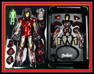 NUEVO 2013 EXCLUSIVO IRON MAN MARK VII ESCALA 1/6 MMS 185 AVENGERS HOT TOYS BNiB Foto 1 de 4