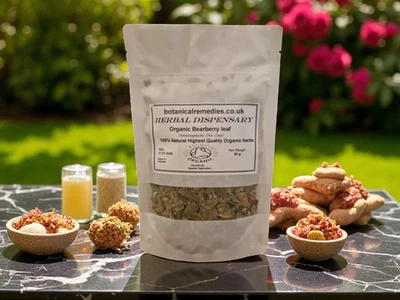 Organic Bearberry leaf (Arctostaphylos uva-ursi) - Botanical Remedies - - Image 1 of 3