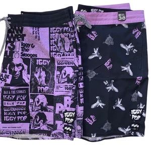 Billabong Neu mit Etikett 2 Rarität Paar Sundays Biggy Pop + Poster Lo Tides 18 Boardshorts 38 - Bild 1 von 11