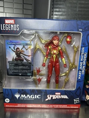 Figura Hasbro Marvel Legends X Magic: The Gathering Mary Jane Watson Iron Spider Foto 1 de 4