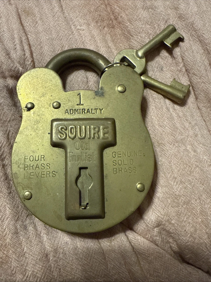 Squire Lock In Collectible Locks & Keys for sale | eBay
