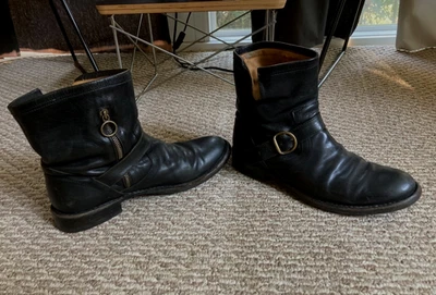 Botas al tobillo Fiorentini + Baker Eternity Eli negras para moto 41 EE. UU. 11 Foto 1 de 4