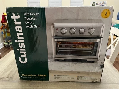 Cuisinart Freidora de Aire Horno Tostador con Grill Acero Inoxidable TOA-70NAS Foto 1 de 4