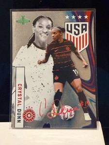 * 2024 Parkside One Nation One Team FOIL /124 Crystal Dunn #18* - Picture 1 of 1
