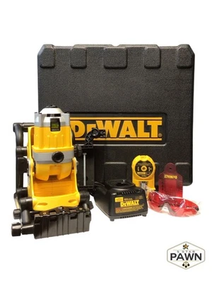 Láser giratorio inalámbrico DeWalt DW073 18V, cargador, gafas y estuche rígido (FVS033828) Foto 1 de 4