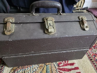 Kennedy Cantilever Tool Box Tackle Mechanic Machinist Vintage Aluminum - Image 1 of 4