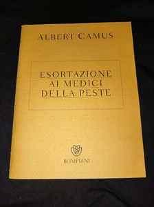 Esortazione Ai Medici Della Peste-Albert Camus Libro - Foto 1 di 3
