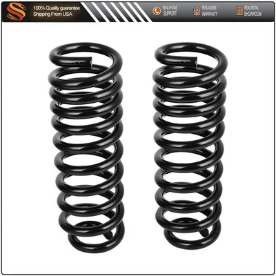2x for Ford F-150 F-250 1980-1996 Bronco E-100 E-150 Econoline Front Coil Spring - Image 1 of 4