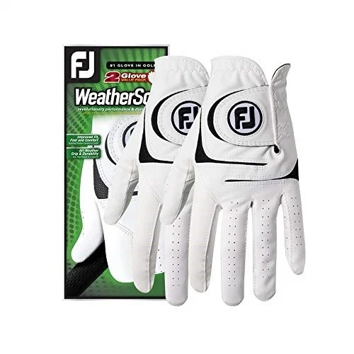 NEW FootJoy WeatherSof Golf Glove - 2 Pk - (66152) Prior Generation MLH - S - Image 1 of 1
