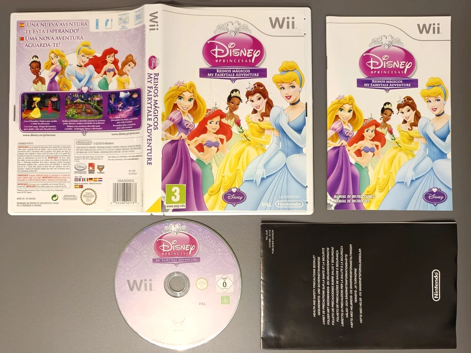 Disney Princesas: Reinos Mágicos | Nintendo Wii PAL España ES Completo - Imagen 1 de 4