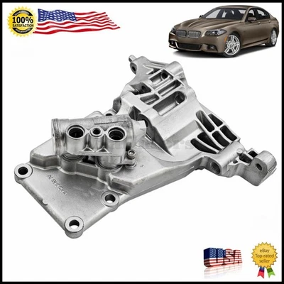 Replace For BMW 550i 650i 745i 750i X5 Alpina B7 Alternator Bracket 12317533837 Foto 1 de 4