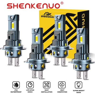 Kit de 4 bombillas LED H7+H7 luces altas bajas para Kia Sedona 2015-2018 6000 k Foto 1 de 4