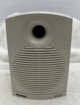 Vtg Boston Acoustics BA635 Sub Woofer ONLY Beige White Sub *NO POWER SUPPLY* - Image 1 of 4