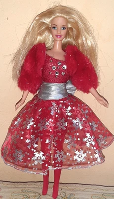 BARBIE HOLIDAY CELEBRATION  -MAGIA DELLE FESTE   MATTEL  VINTAGE  1966 NATALE - Immagine 1 di 4