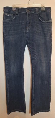 Tyndale 男式蓝色牛仔裤 FR CAT 2 尺寸 35X30(缺少标签)工作服 — 第 1/4 张图片