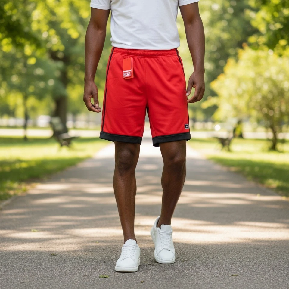 Pantalones Cortos Diesel Amsb-Stadiom-Wt13 Hombres XL 55DSL Deportes Pista Cintura Elástica PVP €100 Foto 1 de 4