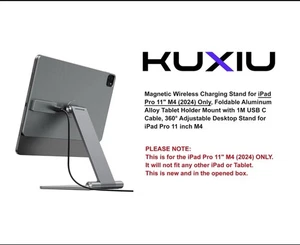 KUXIU X33Pro Max Foldable Magnetic Charging Stand iPad Pro 11-inch (M4)  Used - Picture 1 of 7