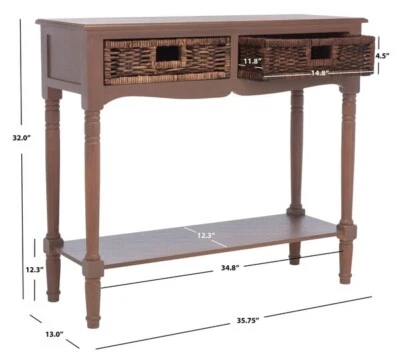 Safavieh CORBIN CONSOLE,降价 2172755242 AMH5716B — 第 1/4 张图片