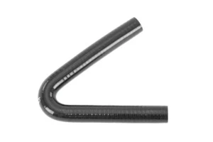 HPS 3/8" ID 4-ply Reinforced Silicone 135 Degree Elbow Coupler Hose Black 9.5mm - Picture 1 of 3
