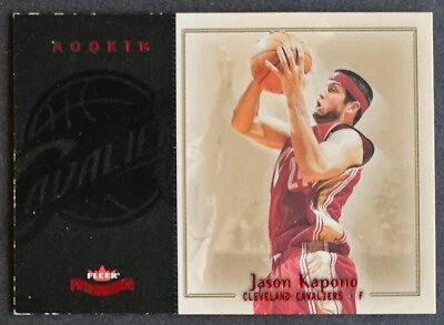 Jason Kapono 25/50 RUBY ROOKIE Fleer Patchworks 2003-04 Cavaliers RC Short Print - Image 1 of 4