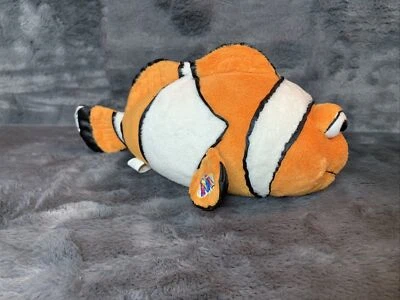 Ganz Webkinz Clown Fish Stuffed Plush 10" Finding Nemo Character Fish No Code - Image 1 of 4