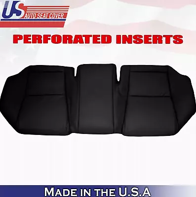 Cubierta de cuero perforado inferior de banco negra para Lexus GS300 GS350 2009 segunda fila Foto 1 de 4
