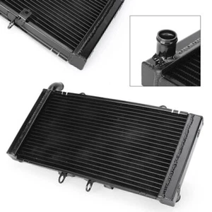 1x Motorcycle Cooling Cooler Radiator Aluminum Fit Honda CB1300 2003-2010 Black - Picture 1 of 10