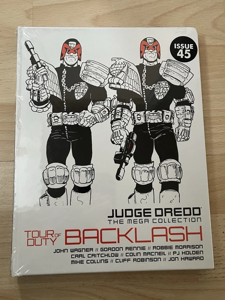Judge Dredd Mega Collection Tour of Duty Backlash Hardcover #45 - NEW SEALED — 第 1/1 张图片