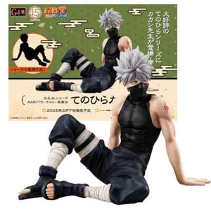 Figura de juguete modelo Tenohira modelo sentado 9CM Anime Naruto Shippuuden Hatake Kakashi. - Imagen 1 de 24