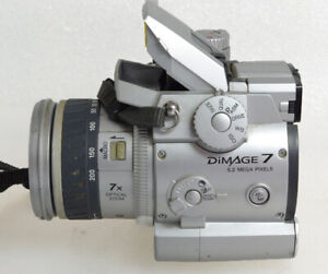 Minolta Dimage 7 Classic 5.2MP Bridge / Prosumer Camera, Working, See Desc
