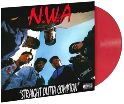 N.W.A Straight Outta Compton LP Album vinyl record 2019 limited Red reissue - Image 1 of 4