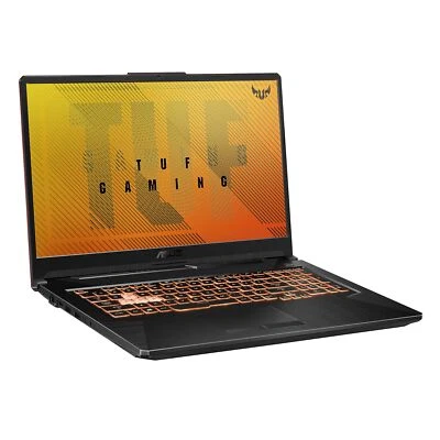 ASUS TUF A17 Gaming Laptop 17.3  Ryzen 5 8GB 512GB RGB Win 11 Home FA706IH-RS53 - Image 1 of 4