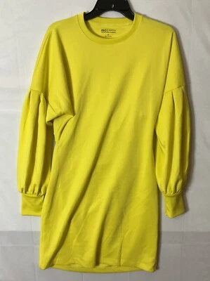 Vestido para mujer Inc International Concepts amarillo tierra elástico espalda abierta M Foto 1 de 4