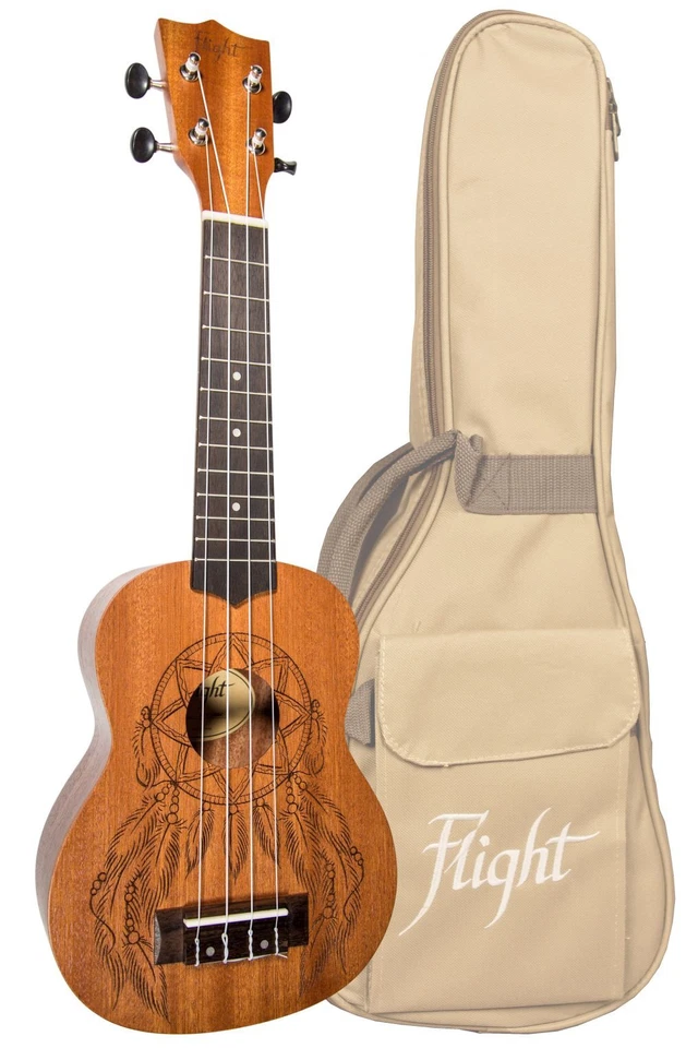 Flight: NUS350DC Dreamcatcher Soprano Ukulele Ukulele Instrument Ukulele - Image 1 of 1