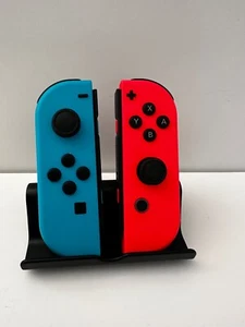 Par de mandos originales Nintendo Switch - azul neón/rojo neón - Imagen 1 de 1