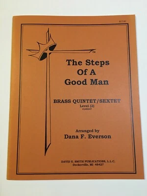 Sheet Music The Steps of a Good Man Brass Quintet Sextet Arr Dana F Everson Lvl2 - Image 1 of 3