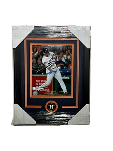YAINER DIAZ SIGNED AUTOGRAPHED HOUSTON ASTROS 8x10 PHOTO TRISTAR FRAMED - Picture 1 of 3